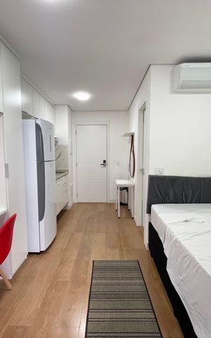 Studio para alugar com 25m², 1 quarto e sem vaga Studio para alugar com 25m², 1 quarto e sem vagaStudio