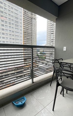 Studio para alugar com 25m², 1 quarto e sem vaga Studio para alugar com 25m², 1 quarto e sem vagaVaranda