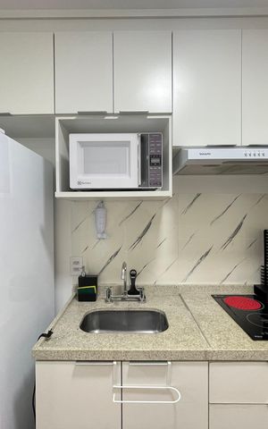 Studio para alugar com 25m², 1 quarto e sem vaga Studio para alugar com 25m², 1 quarto e sem vagaCozinha