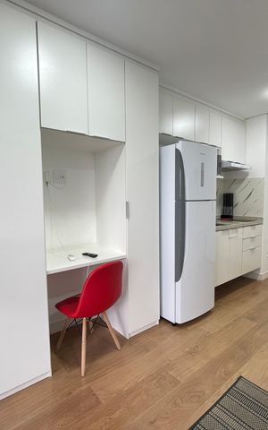 Studio para alugar com 25m², 1 quarto e sem vaga Studio para alugar com 25m², 1 quarto e sem vagaStudio