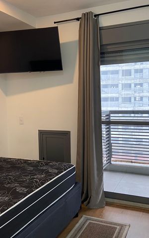 Studio para alugar com 26m², 1 quarto e sem vaga