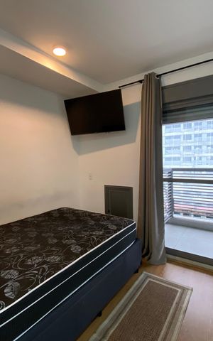 Studio para alugar com 26m², 1 quarto e sem vaga