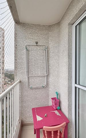 Apartamento à venda com 45m², 2 quartos e 1 vaga Apartamento à venda com 45m², 2 quartos e 1 vagaVaranda da Sala