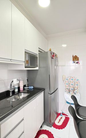 Apartamento à venda com 45m², 2 quartos e 1 vaga Apartamento à venda com 45m², 2 quartos e 1 vagaCozinha
