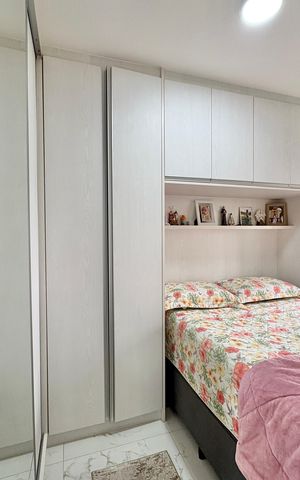 Apartamento à venda com 45m², 2 quartos e 1 vaga Apartamento à venda com 45m², 2 quartos e 1 vagaQuarto 2