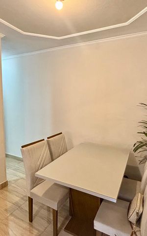 Apartamento à venda com 49m², 2 quartos e 1 vaga Apartamento à venda com 49m², 2 quartos e 1 vagaSala de jantar