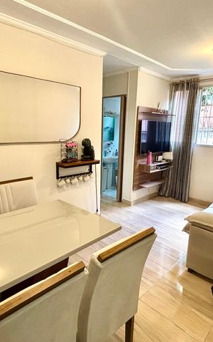Apartamento à venda com 49m², 2 quartos e 1 vaga Apartamento à venda com 49m², 2 quartos e 1 vagaSala de jantar
