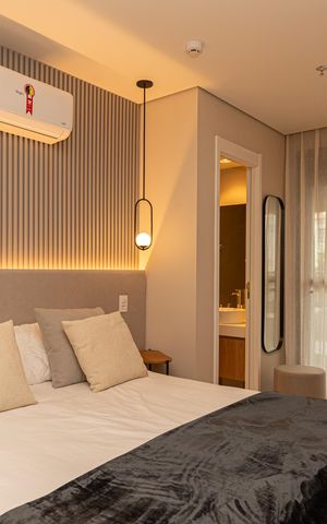Studio para alugar com 25m², 1 quarto e sem vaga Studio para alugar com 25m², 1 quarto e sem vagaQuarto