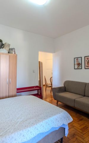 Apartamento para alugar com 57m², 1 quarto e sem vaga Apartamento para alugar com 57m², 1 quarto e sem vagaSala
