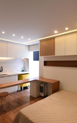 Studio à venda com 27m², 1 quarto e sem vagaStudio