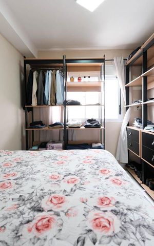 Apartamento à venda com 33m², 1 quarto e 1 vagaQuarto
