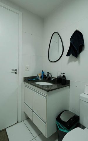 Apartamento à venda com 33m², 1 quarto e 1 vagaBanheiro