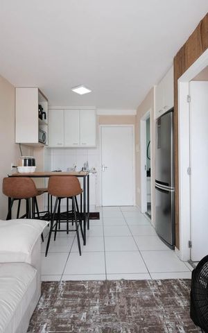 Apartamento à venda com 33m², 1 quarto e 1 vagaSala/Cozinha