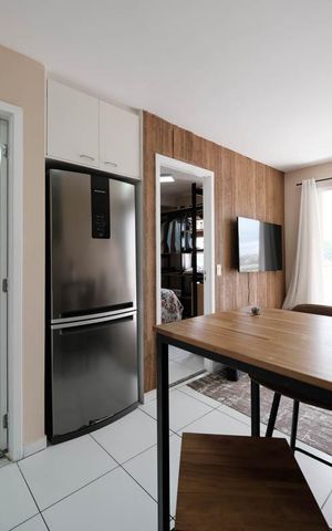 Apartamento à venda com 33m², 1 quarto e 1 vagaSala/Cozinha