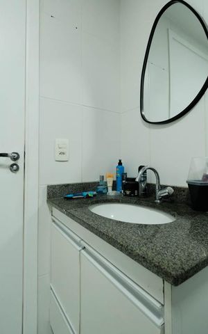 Apartamento à venda com 33m², 1 quarto e 1 vagaBanheiro
