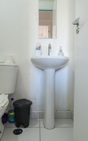 Studio à venda com 32m², 2 quartos e sem vagaBANHEIRO