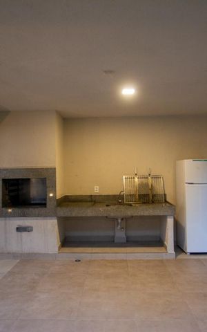 Studio à venda com 32m², 2 quartos e sem vagaCHURRASQUEIRA
