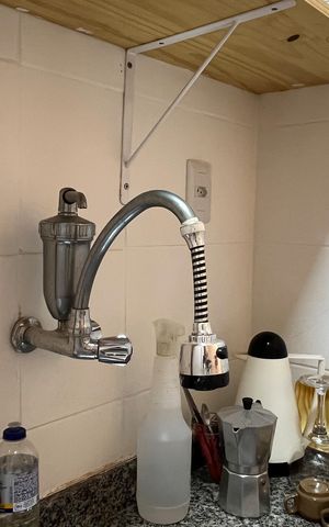 Studio para alugar com 30m², 1 quarto e 1 vagaCozinha - Torneira