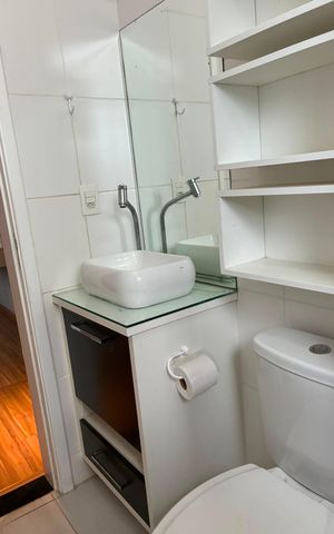 Apartamento à venda com 71m², 3 quartos e 1 vaga Apartamento à venda com 71m², 3 quartos e 1 vagaBanheiro