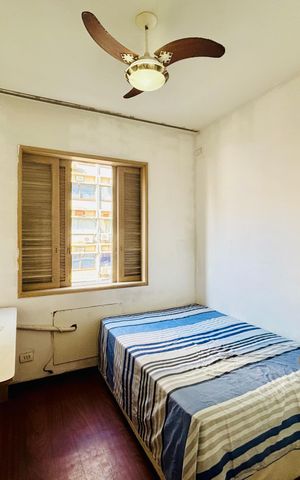 Apartamento para alugar com 38m², 1 quarto e sem vaga