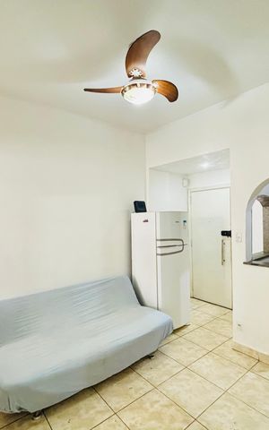 Apartamento para alugar com 38m², 1 quarto e sem vaga