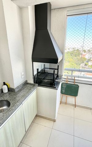 Apartamento à venda com 53m², 2 quartos e 2 vagas Apartamento à venda com 53m², 2 quartos e 2 vagasVaranda da Sala