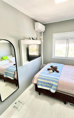Apartamento à venda com 53m², 2 quartos e 2 vagas Apartamento à venda com 53m², 2 quartos e 2 vagasQuarto 1