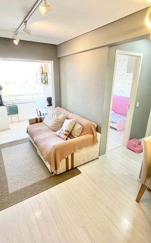Apartamento à venda com 53m², 2 quartos e 2 vagas Apartamento à venda com 53m², 2 quartos e 2 vagasSala