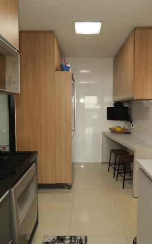 Apartamento à venda com 127m², 3 quartos e 2 vagasCozinha