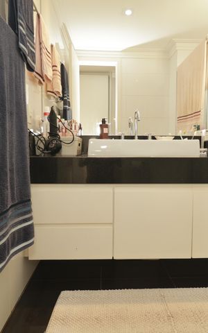 Apartamento à venda com 127m², 3 quartos e 2 vagasBanheiro da Suíte 1