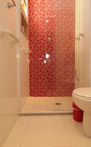 Apartamento à venda com 127m², 3 quartos e 2 vagasBanheiro da Suíte 3
