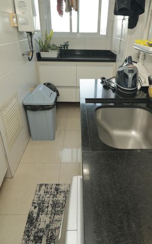 Apartamento à venda com 127m², 3 quartos e 2 vagasÁrea de Serviço