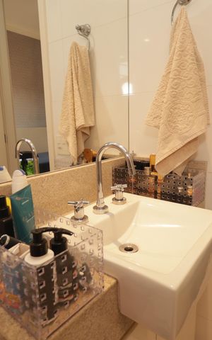 Apartamento à venda com 127m², 3 quartos e 2 vagasBanheiro da Suíte 3