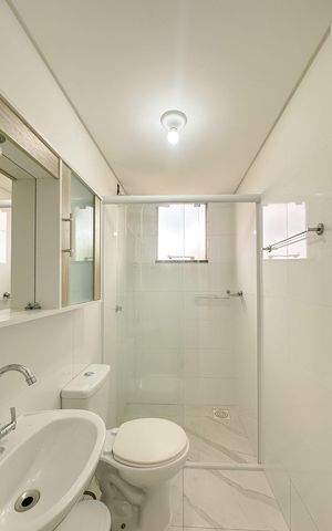 Apartamento para alugar com 73m², 2 quartos e 1 vagaBanheiro da Suíte