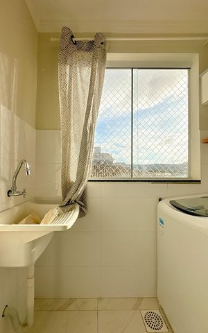 Apartamento para alugar com 73m², 2 quartos e 1 vagaLavanderia