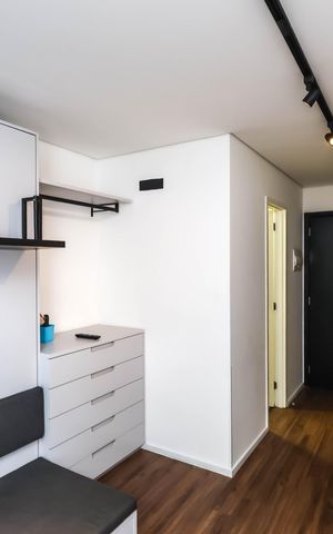 Studio para alugar com 26m², 1 quarto e sem vagaQuarto/Sala e Cozinha