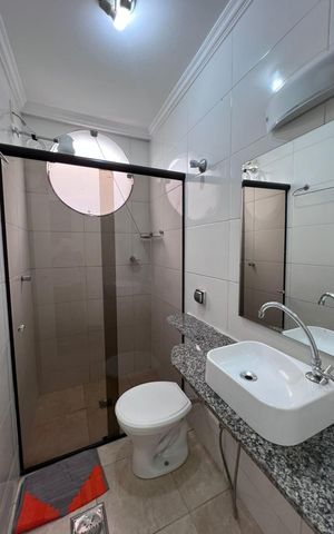 Apartamento para alugar com 90m², 3 quartos e 1 vaga Apartamento para alugar com 90m², 3 quartos e 1 vagaBanheiro social
