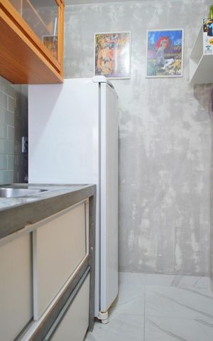 Apartamento à venda com 38m², 1 quarto e 1 vagaCozinha
