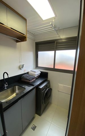 Apartamento à venda com 88m², 3 quartos e 2 vagasÁrea de serviço