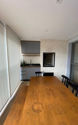 Apartamento à venda com 88m², 3 quartos e 2 vagasVaranda