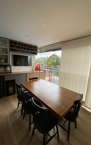 Apartamento à venda com 88m², 3 quartos e 2 vagasVaranda