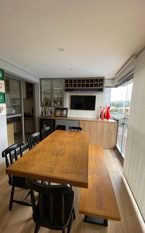 Apartamento à venda com 88m², 3 quartos e 2 vagasVaranda