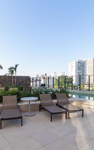 Apartamento para alugar com 47m², 2 quartos e sem vagaÁrea comum - Piscina