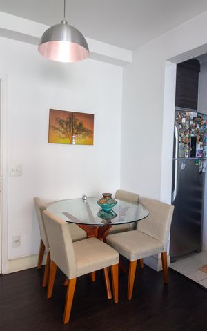 Studio à venda com 60m², 1 quarto e 1 vaga Studio à venda com 60m², 1 quarto e 1 vagaSala de Jantar