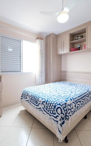 Apartamento à venda com 60m², 2 quartos e 1 vagaQuarto 2