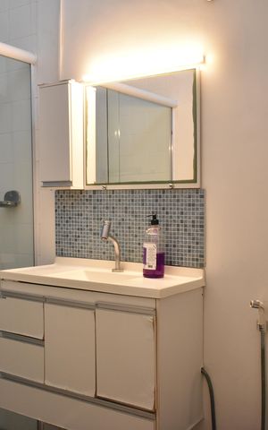 Casa à venda com 130m², 2 quartos e 1 vagaBanheiro Social