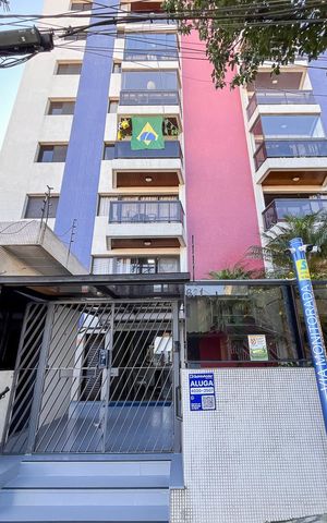 Apartamento para alugar com 110m², 3 quartos e 2 vagasFachada + plaquinha