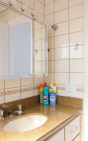 Apartamento para alugar com 110m², 3 quartos e 2 vagasBanheiro da suíte