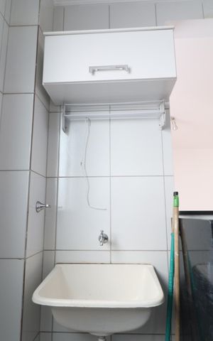 Apartamento para alugar com 50m², 2 quartos e 1 vagaCozinha e Área de Serviço