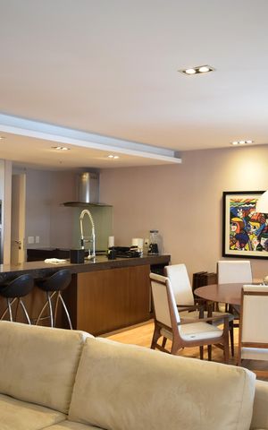 Apartamento para alugar com 132m², 2 quartos e 4 vagasSala